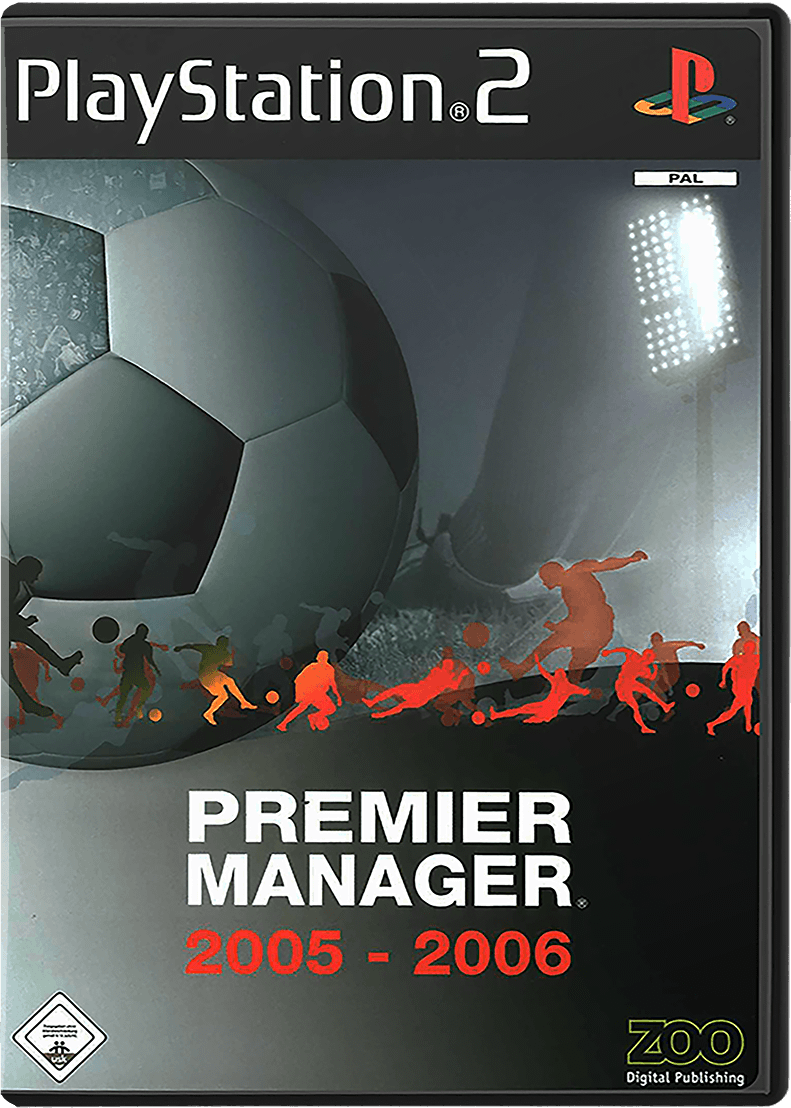 Premier Manager 2005-2006 box art for Playstation 2